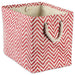 DII Chevron Decorative Storage Bin