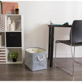 DII Chevron Decorative Storage Bin