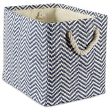 DII Chevron Decorative Storage Bin