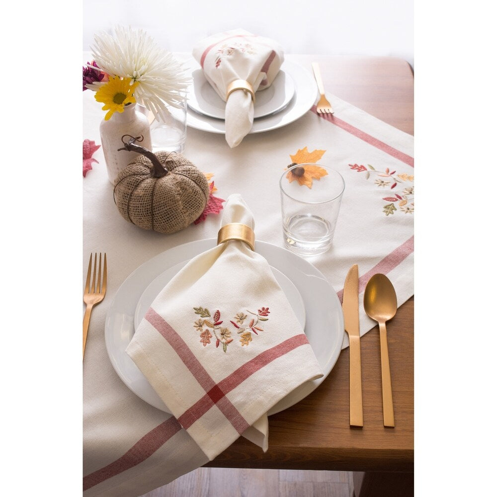 DII Formal Winter Kitchen Tablecloth