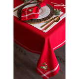 DII Formal Winter Kitchen Tablecloth