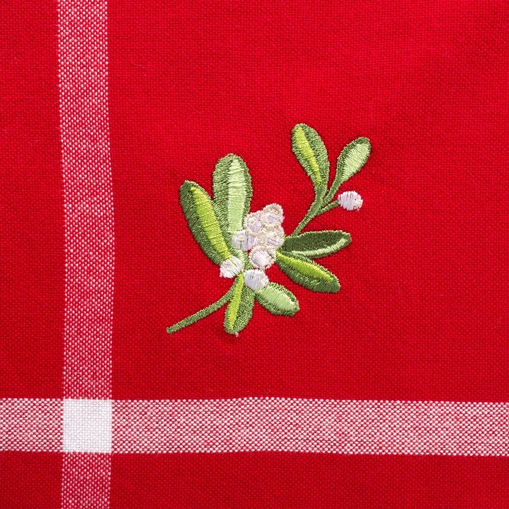 DII Formal Winter Kitchen Tablecloth