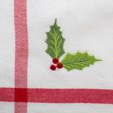 DII Formal Winter Kitchen Tablecloth