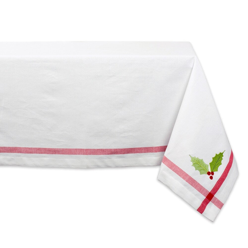 DII Formal Winter Kitchen Tablecloth