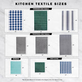 DII Lakewood Dishtowel Set, 18x28", 4 Piece
