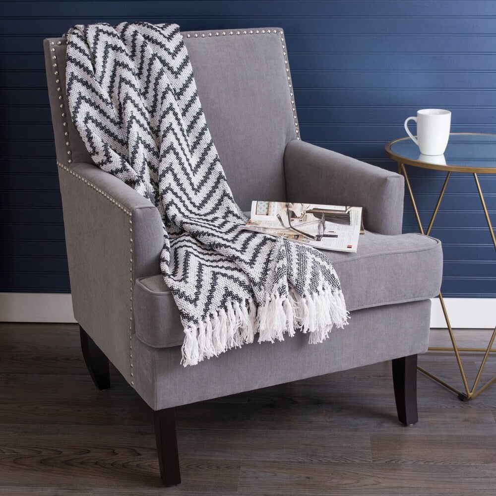 DII Large Chevron Decorative Throw