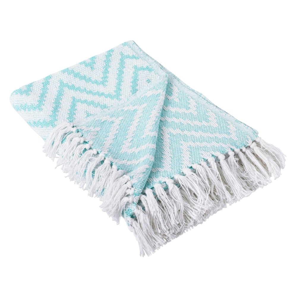 DII Large Chevron Decorative Throw