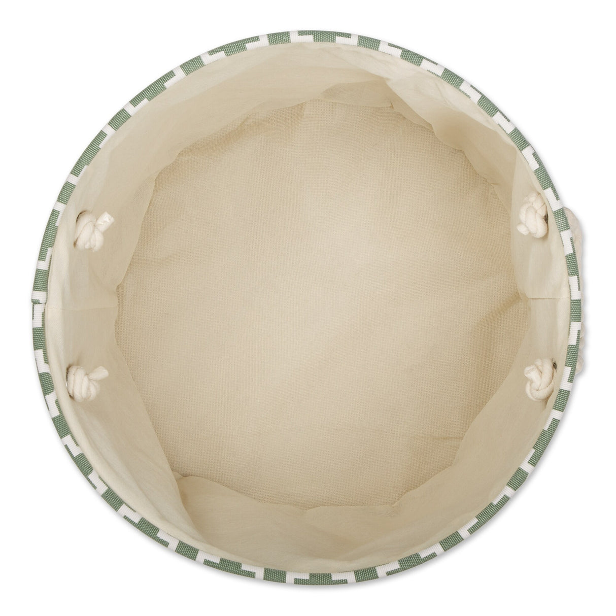 DII Round Lattice Decorative Storage Bin