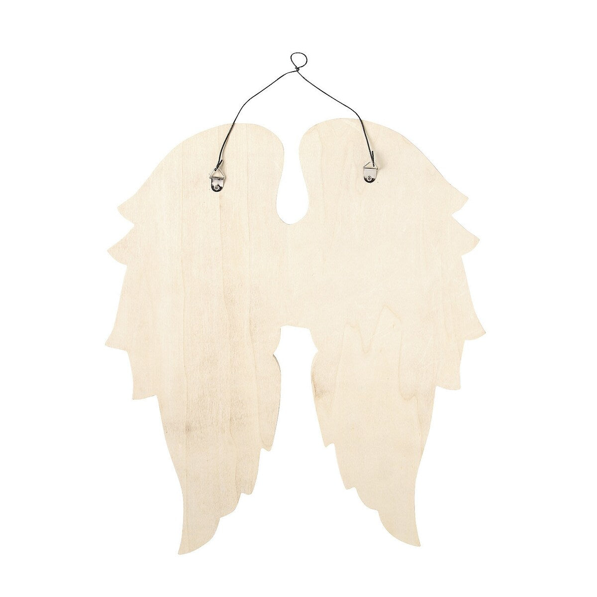 DIY Unfinished Wood Angel Wings Door Sign, Christmas, Craft Kits, 1 Piece