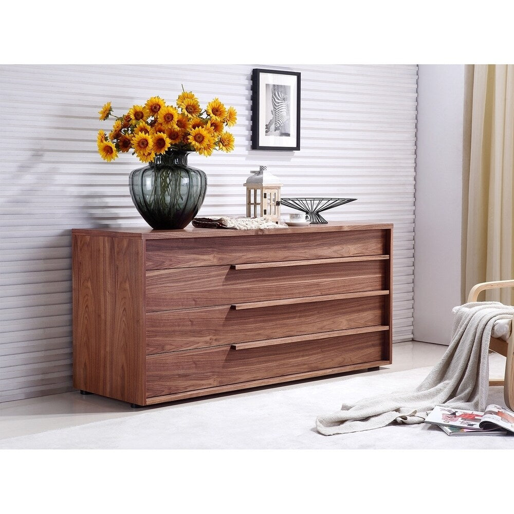 DOLCE Walnut Veneer Dresser by Casabianca Home