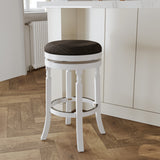 DTY Indoor Living Palmer Lake Backless Swivel Counter or Bar Stool