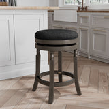 DTY Indoor Living Palmer Lake Backless Swivel Counter or Bar Stool