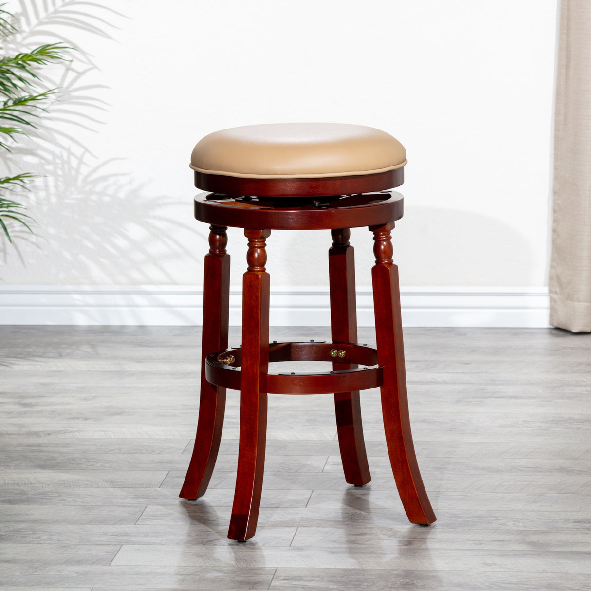 DTY Indoor Living Palmer Lake Backless Swivel Counter or Bar Stool
