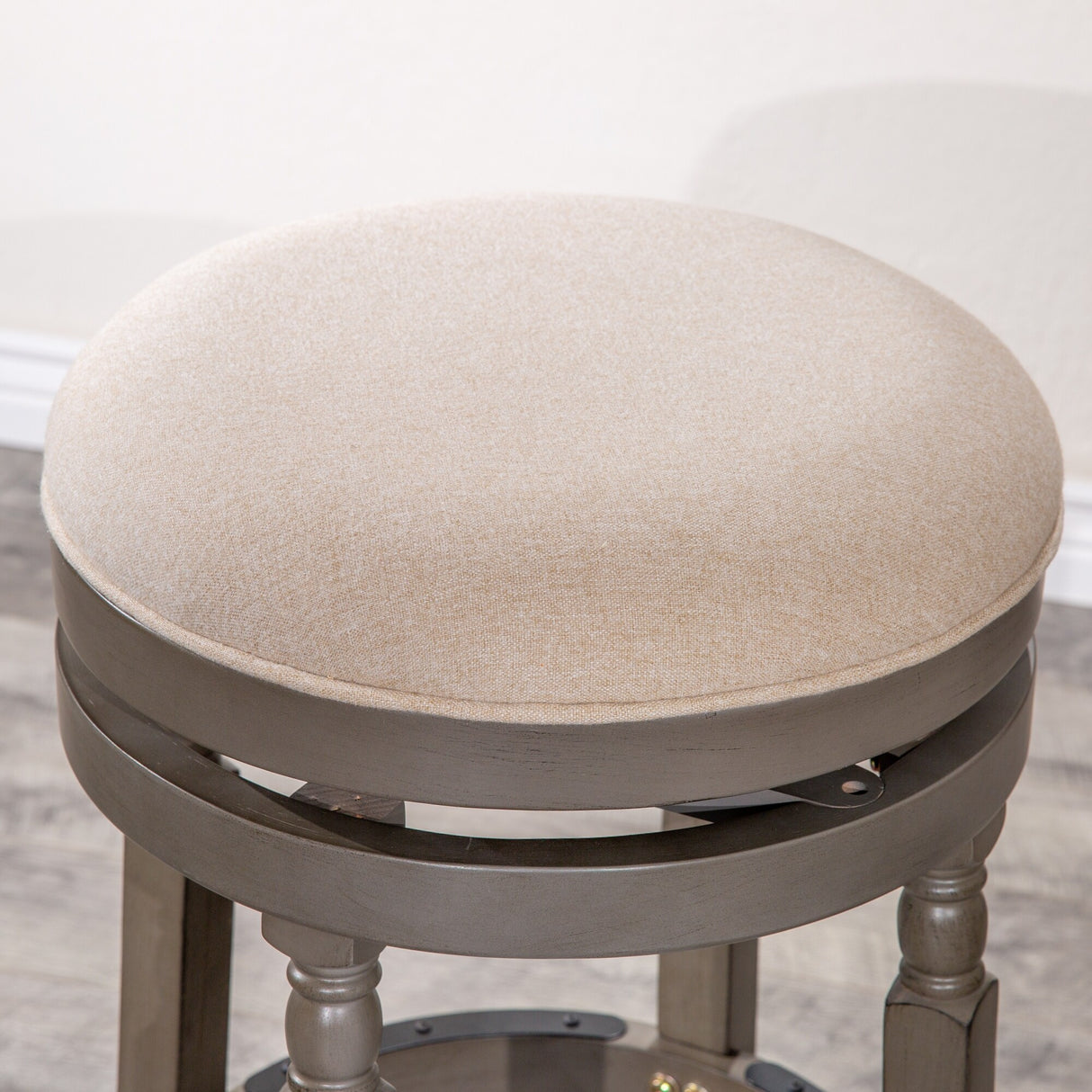 DTY Indoor Living Palmer Lake Backless Swivel Counter or Bar Stool