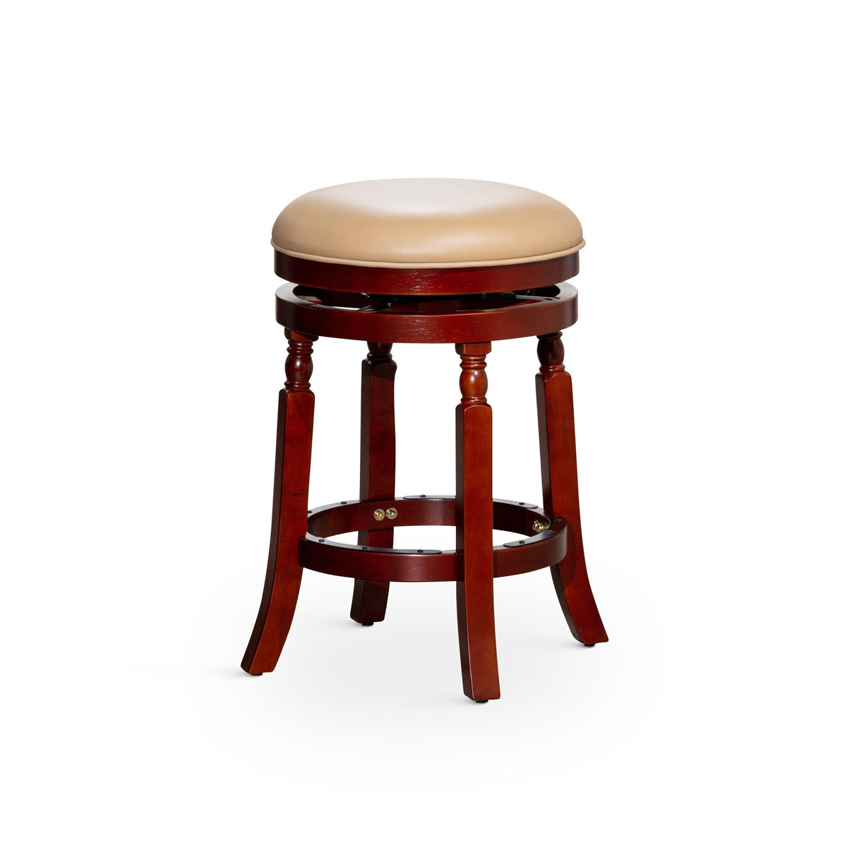 DTY Indoor Living Palmer Lake Backless Swivel Counter or Bar Stool