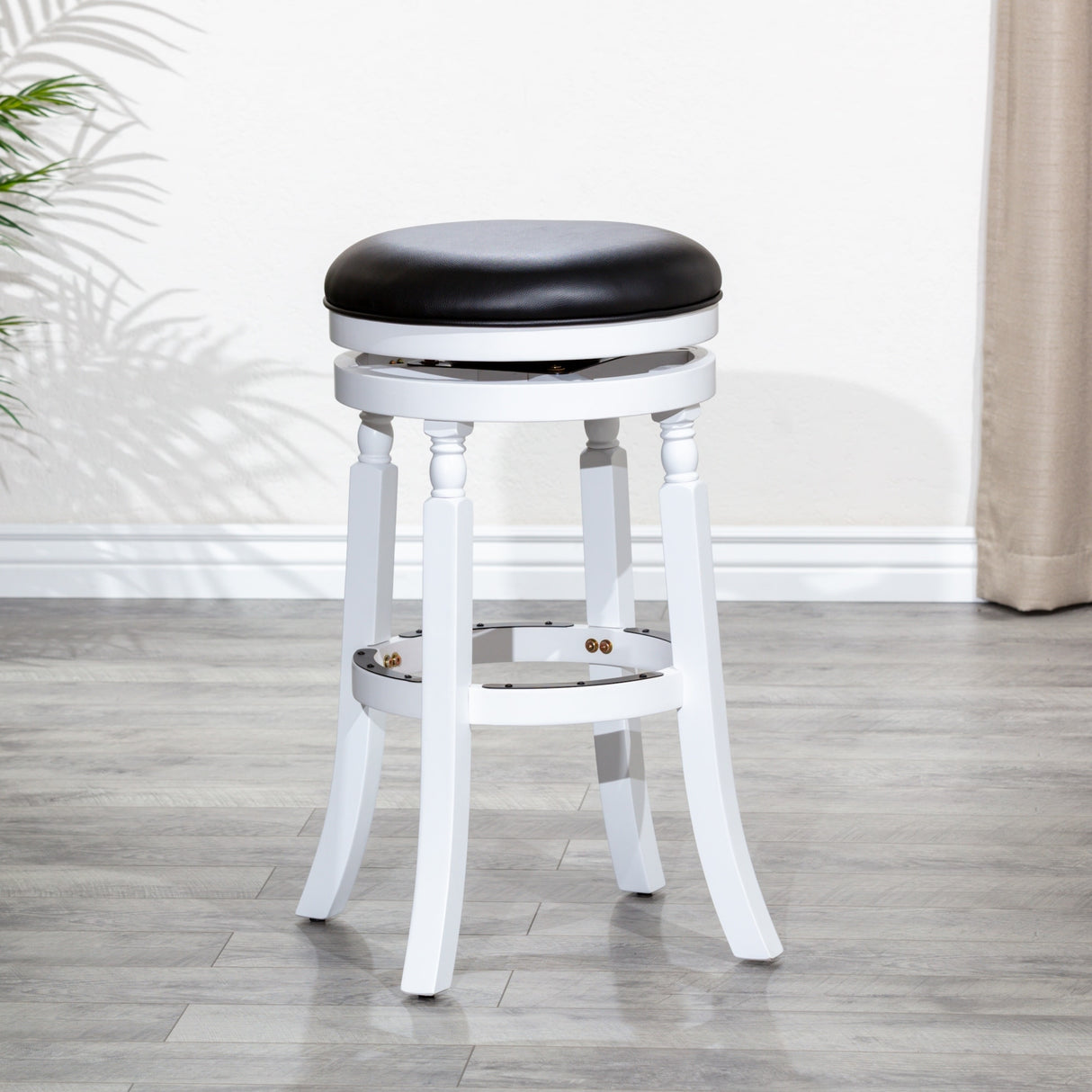 DTY Indoor Living Palmer Lake Backless Swivel Counter or Bar Stool