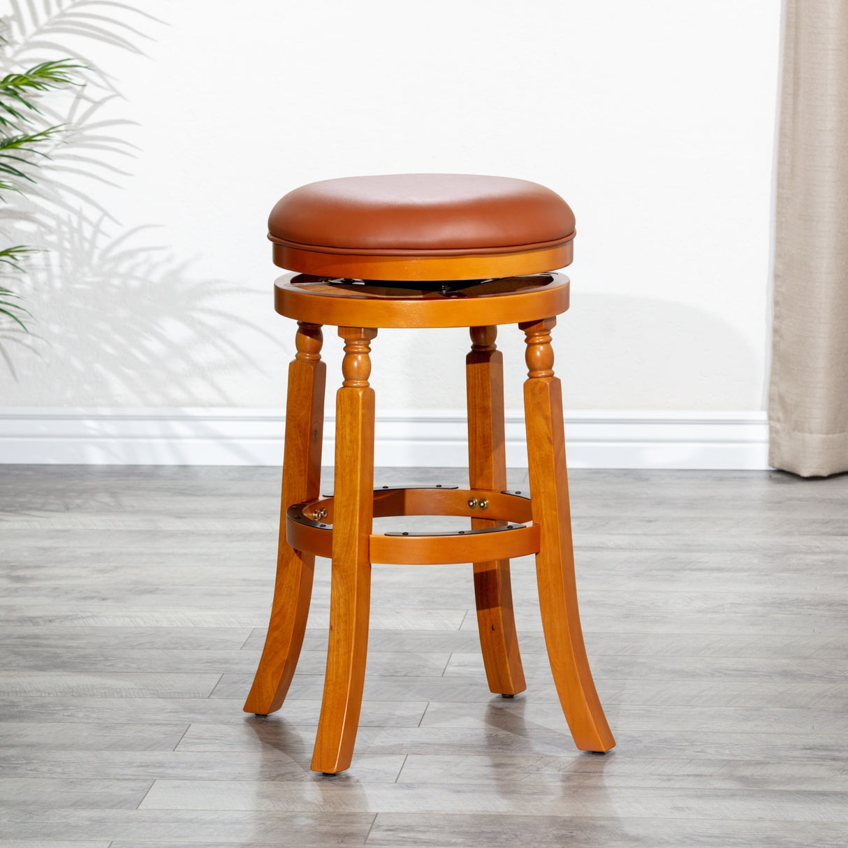 DTY Indoor Living Palmer Lake Backless Swivel Counter or Bar Stool