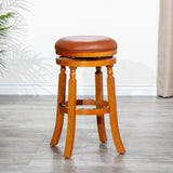 DTY Indoor Living Palmer Lake Backless Swivel Counter or Bar Stool