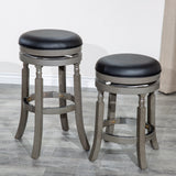 DTY Indoor Living Palmer Lake Backless Swivel Counter or Bar Stool
