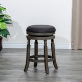 DTY Indoor Living Palmer Lake Backless Swivel Counter or Bar Stool