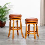 DTY Indoor Living Palmer Lake Backless Swivel Counter or Bar Stool