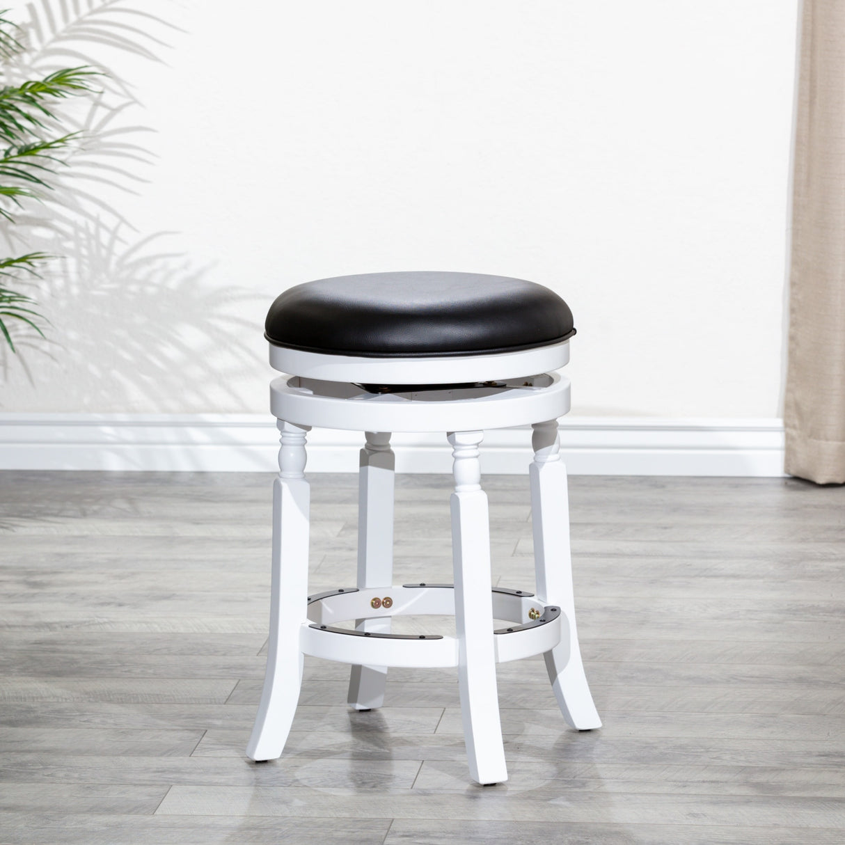 DTY Indoor Living Palmer Lake Backless Swivel Counter or Bar Stool