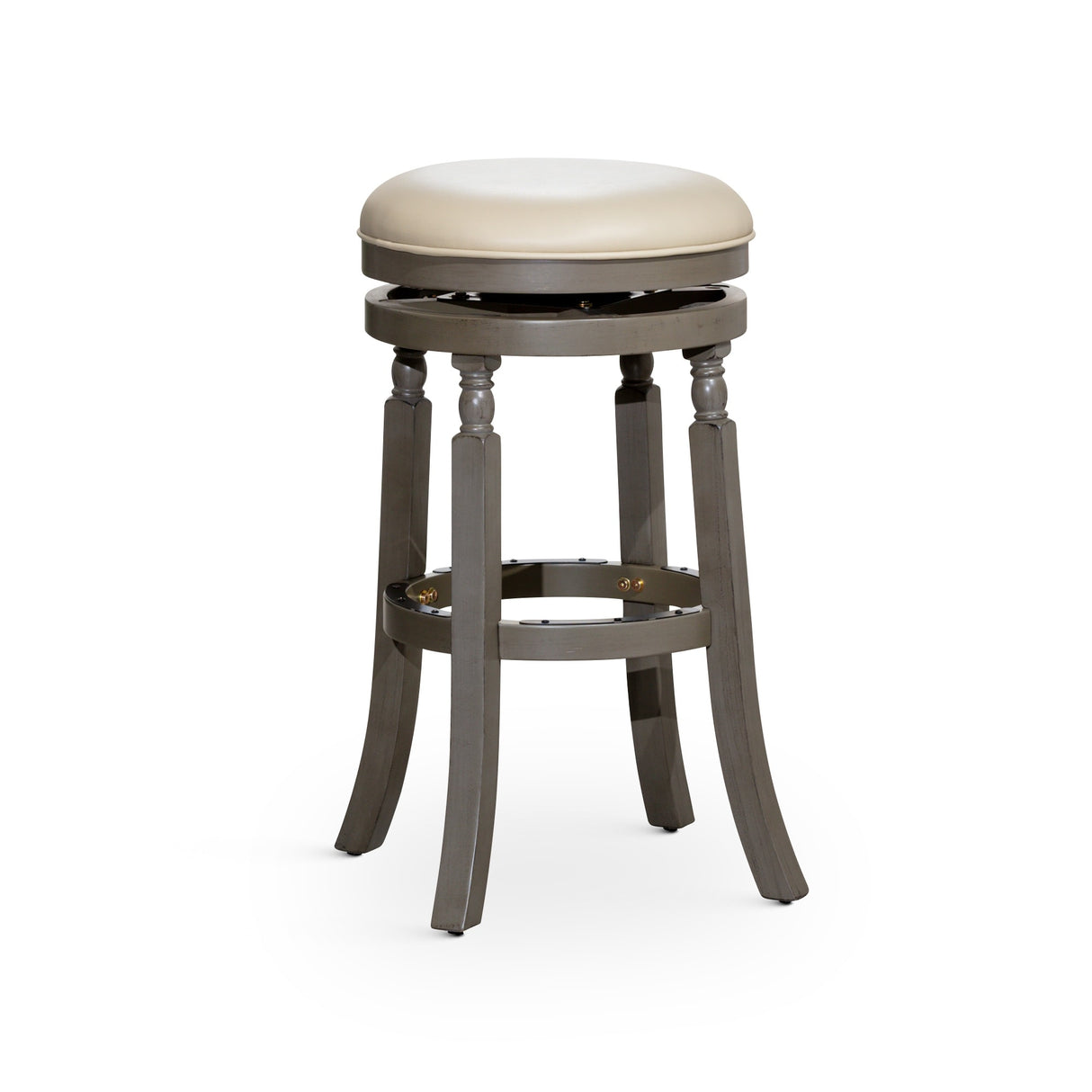DTY Indoor Living Palmer Lake Backless Swivel Counter or Bar Stool