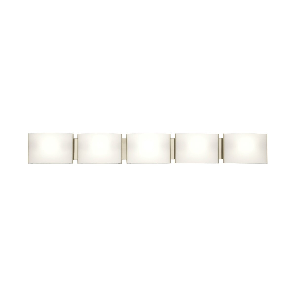 DVI Lighting DVP1760SNOP Five Light Vanity Mega Vanguard Satin Nickel - One Size