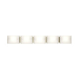 DVI Lighting DVP1760SNOP Five Light Vanity Mega Vanguard Satin Nickel - One Size