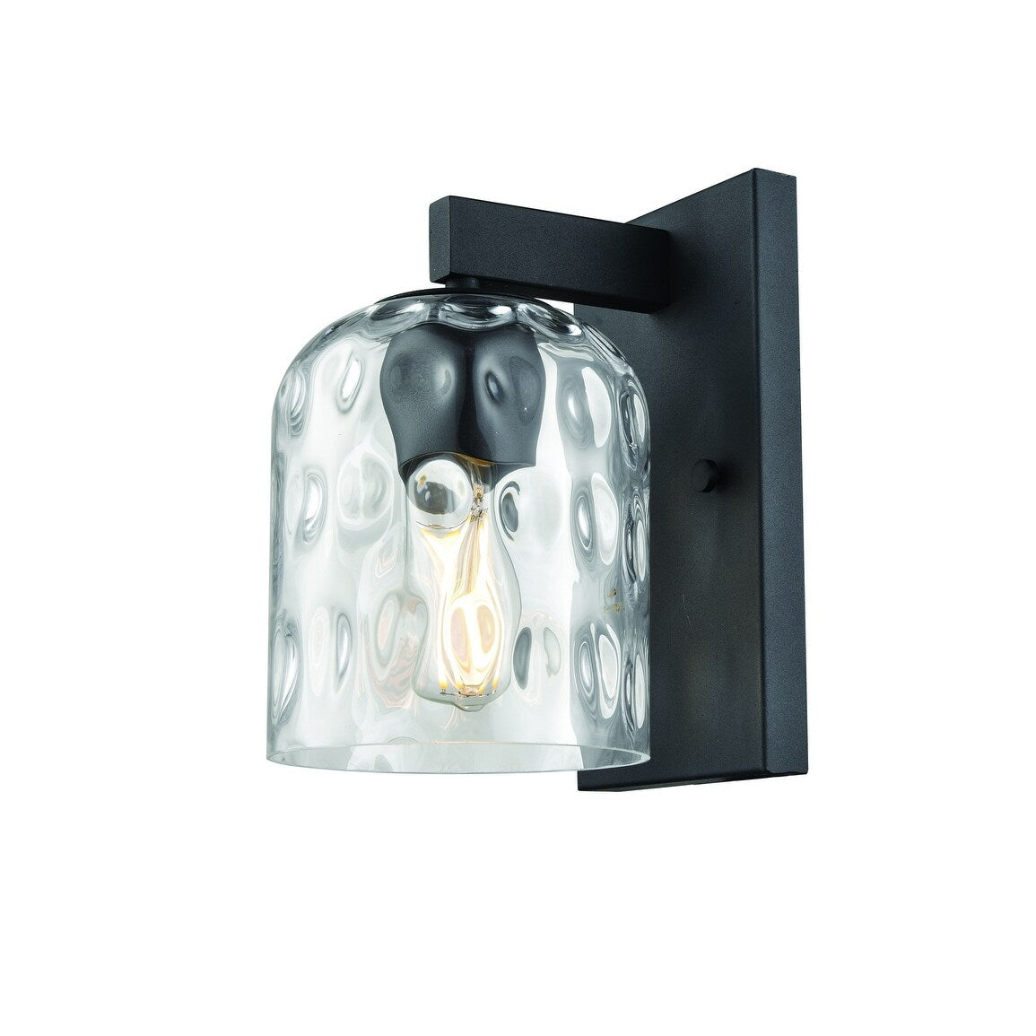 DVI Lighting DVP37081BKWTR Outdoor Wall Sconce Mccudden Black - One Size