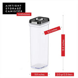 DWËLLZA KITCHEN Pasta Storage Containers for Pantry Airtight