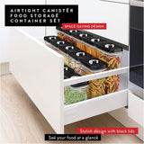 DWËLLZA KITCHEN Pasta Storage Containers for Pantry Airtight