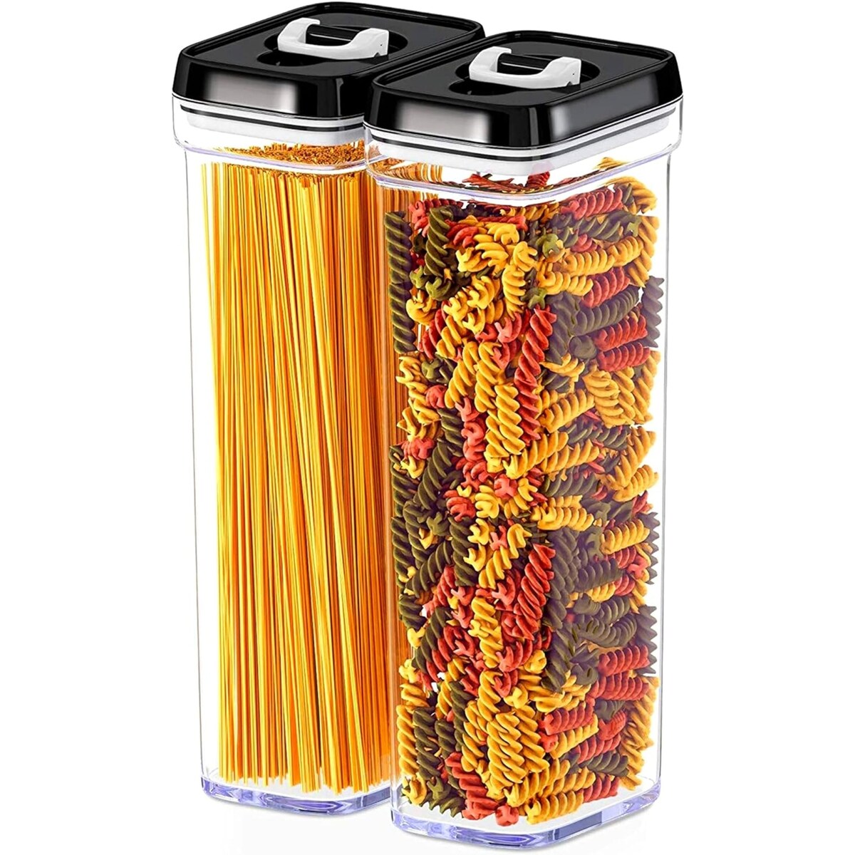 DWËLLZA KITCHEN Pasta Storage Containers for Pantry Airtight