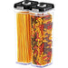 DWËLLZA KITCHEN Pasta Storage Containers for Pantry Airtight