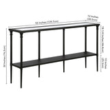 Dafna Steel Console Table