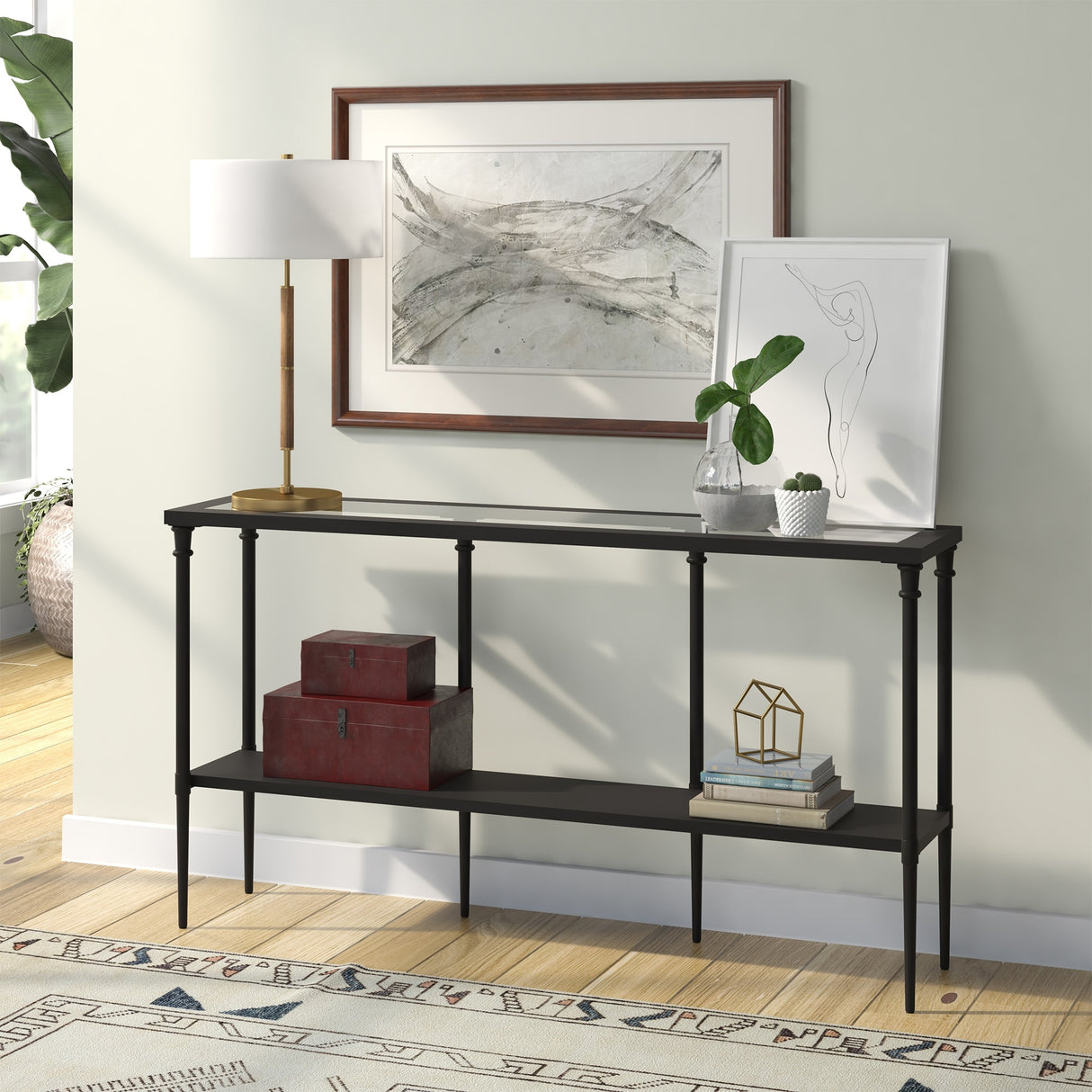 Dafna Steel Console Table