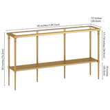 Dafna Steel Console Table