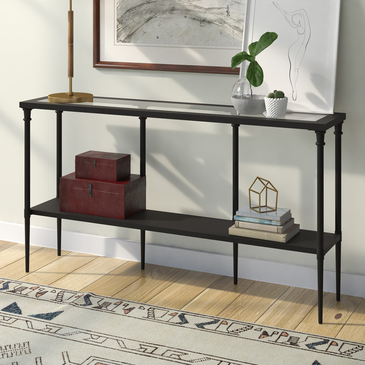 Dafna Steel Console Table