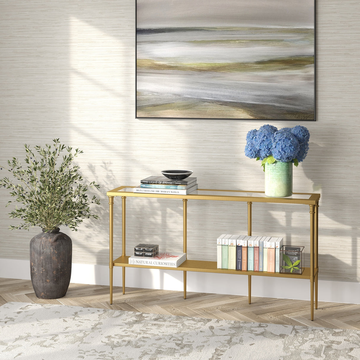 Dafna Steel Console Table