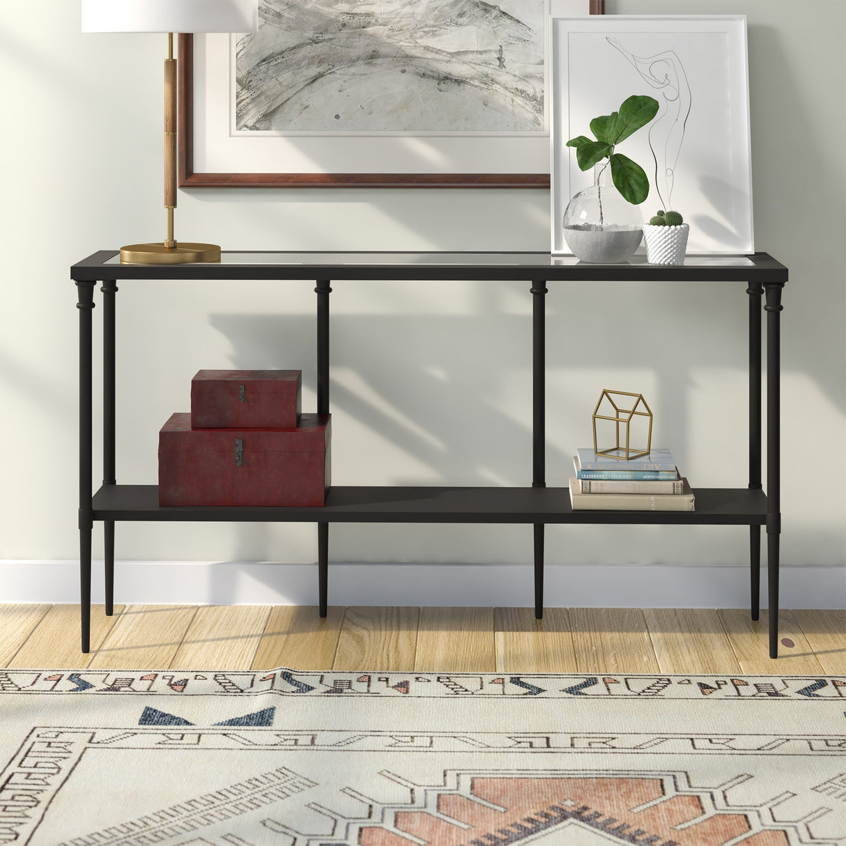 Dafna Steel Console Table
