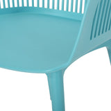 Dahlia Outdoor Modern Dining Chair (Set of 4) by Christopher Knight Home - 22.50" W x 21.50" D x 33.00" H