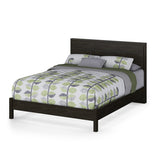 Daily Boutik Queen size Contemporary Headboard in Ebony Wood Finish
