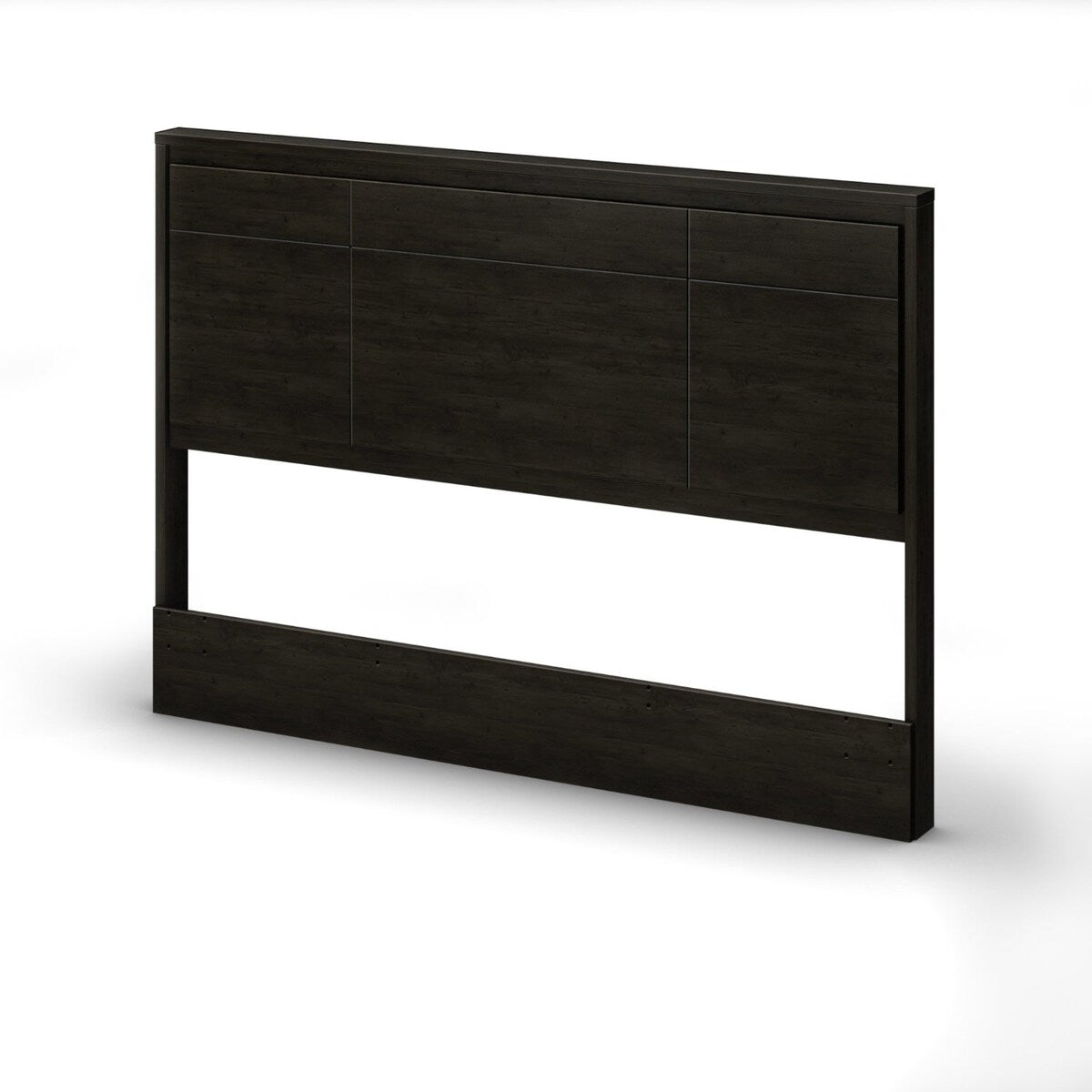 Daily Boutik Queen size Contemporary Headboard in Ebony Wood Finish