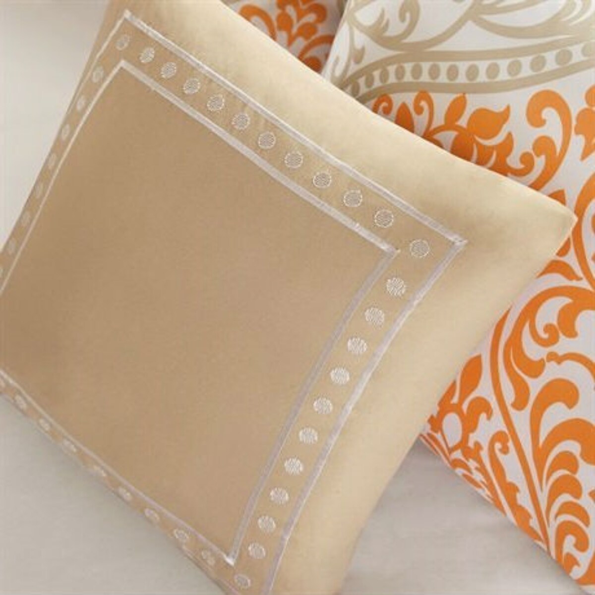 Daily Boutik Twin / Twin XL Aqua Teal Turquoise Blue White Modern Damask Comforter Set