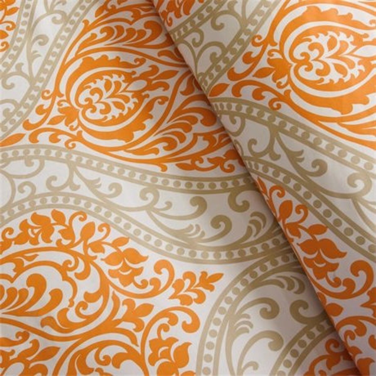 Daily Boutik Twin / Twin XL Aqua Teal Turquoise Blue White Modern Damask Comforter Set