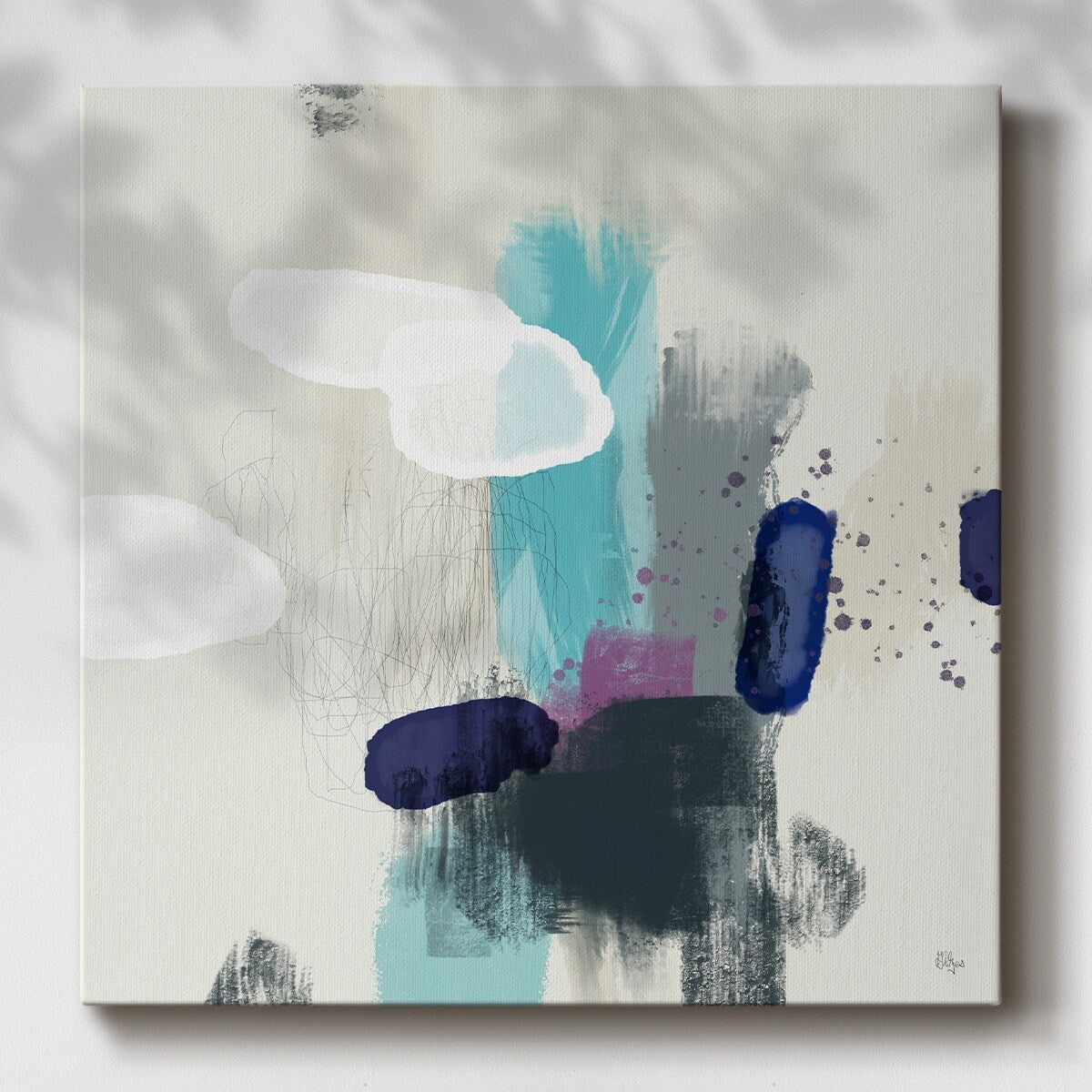 Daily Vibe I-Gallery Wrapped Canvas