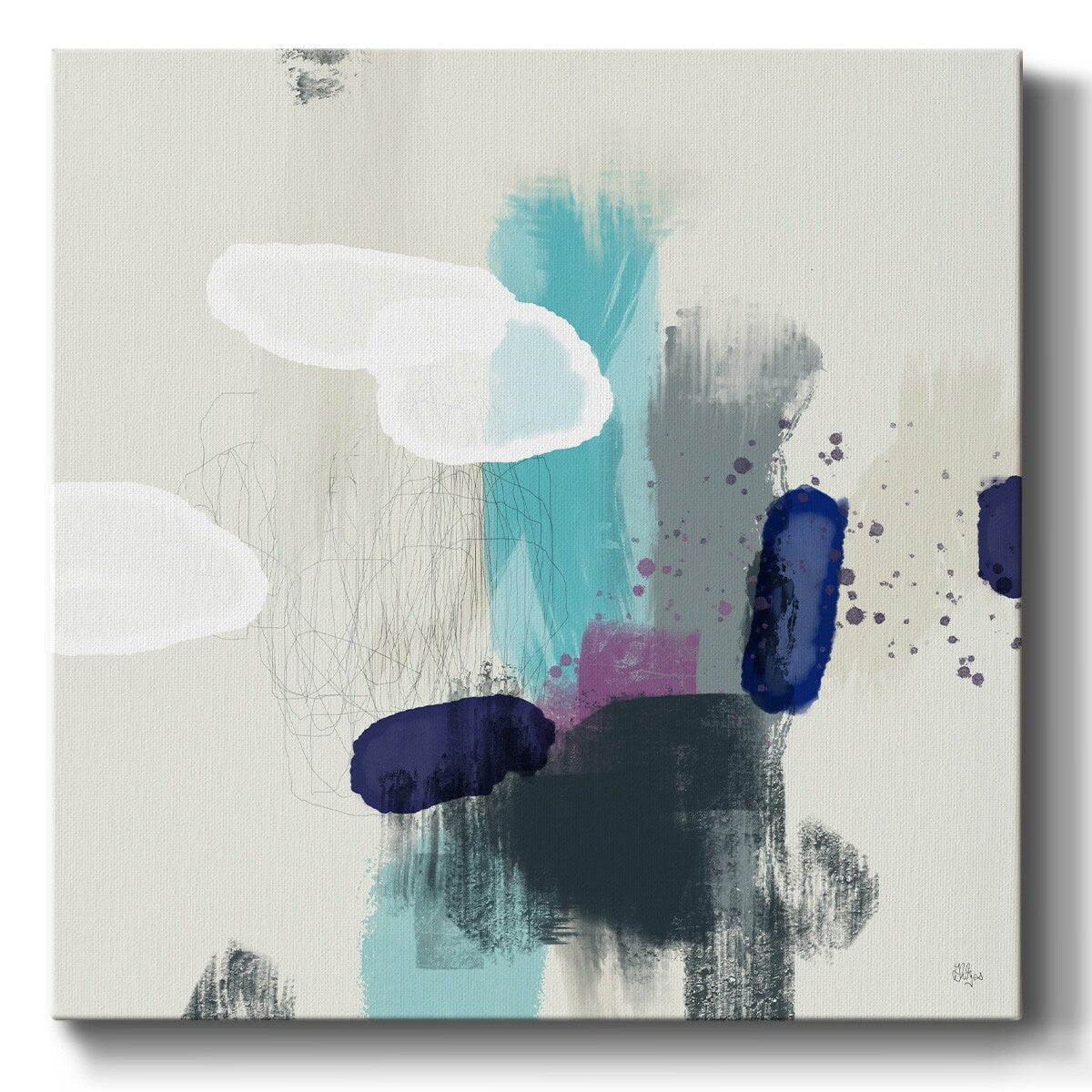Daily Vibe I-Gallery Wrapped Canvas