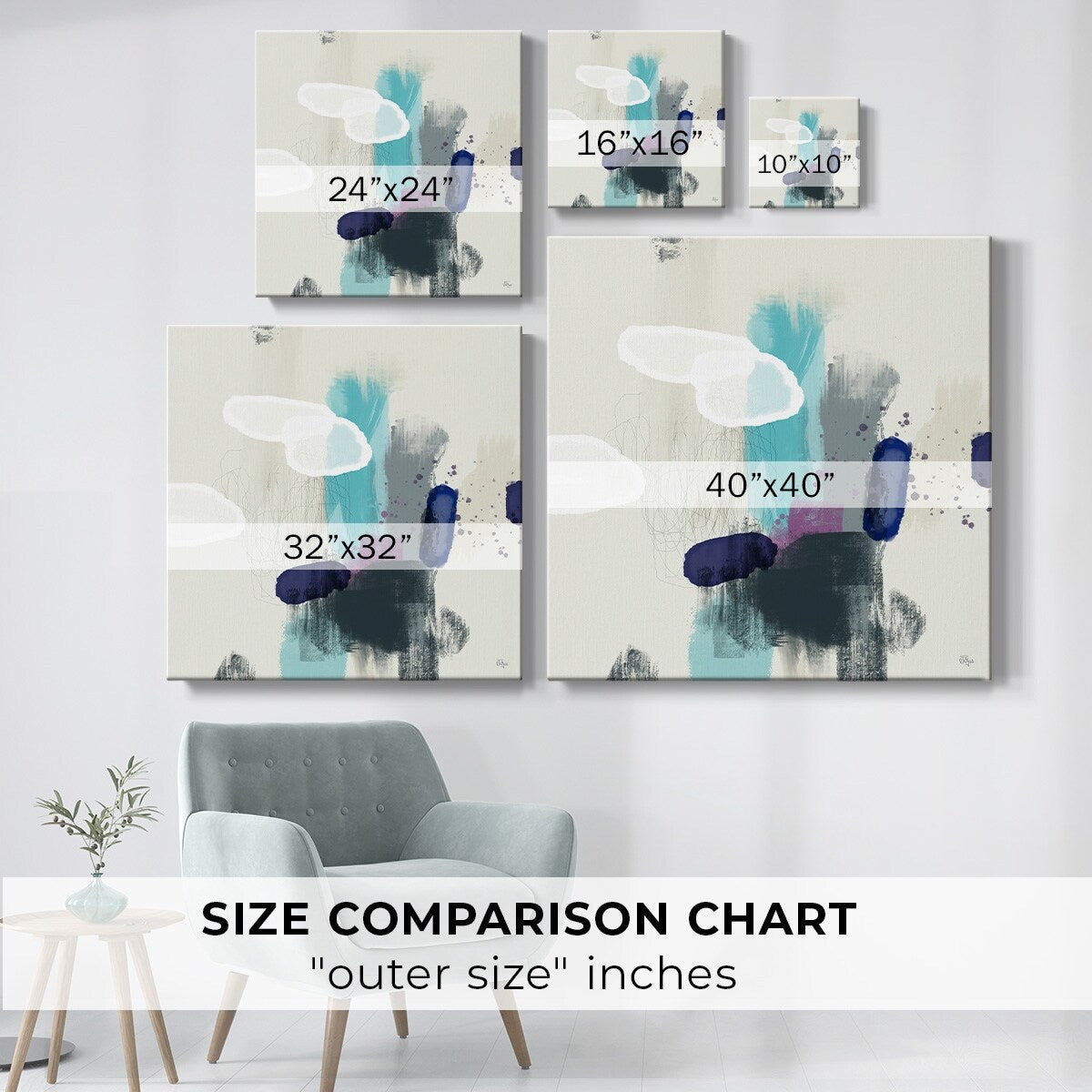 Daily Vibe I-Gallery Wrapped Canvas