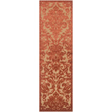 Daisy Transitional Floral Indoor/ Outdoor Area Rug - 2'6" x 7'10" Runner