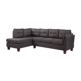 Dalia 97-inch Modern Sectional Sofa with Left Facing Chaise - 97"W x 64.5"D x 34"H